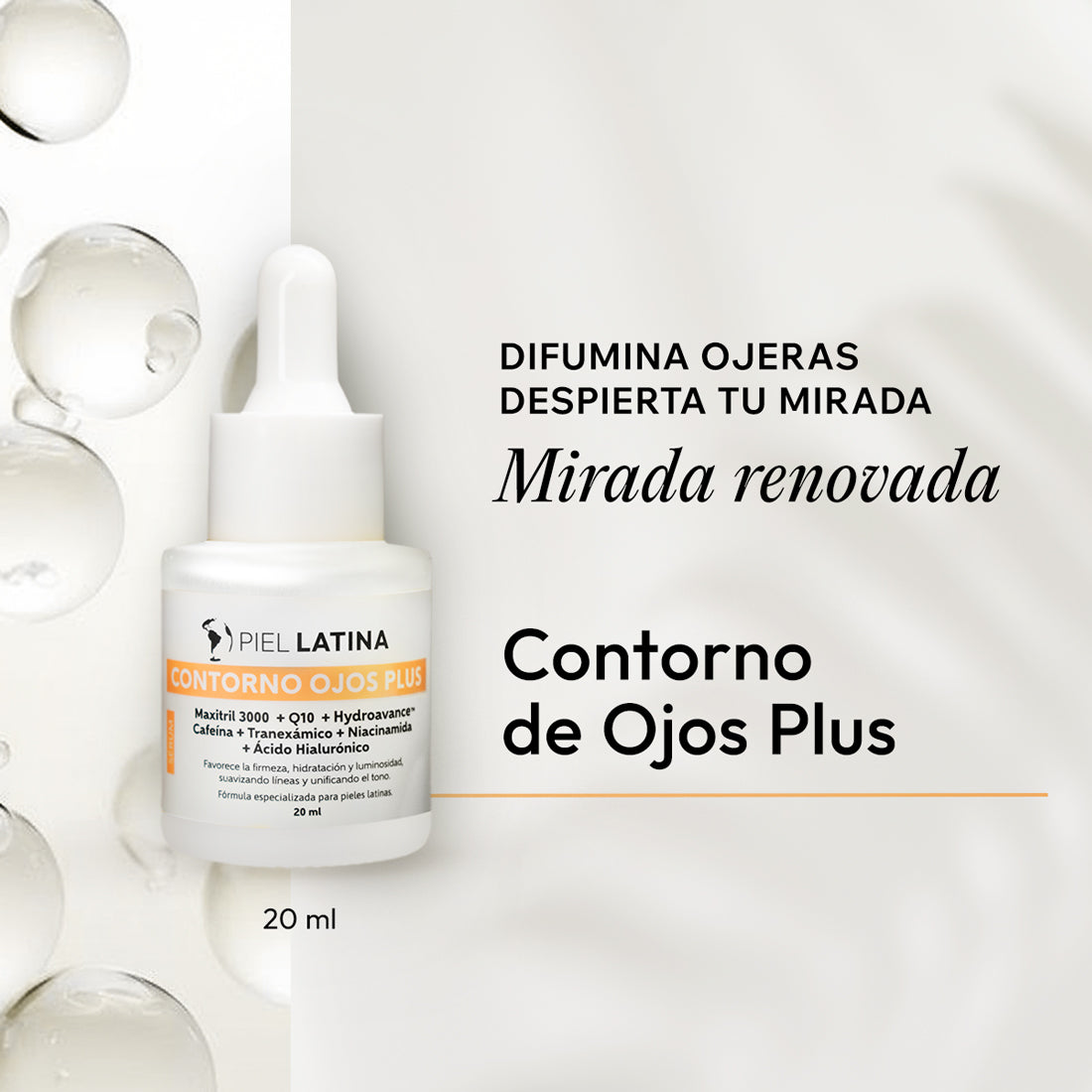 CONTORNO DE OJOS PLUS - BIOTECNOLOGÍA + PÉPTIDOS