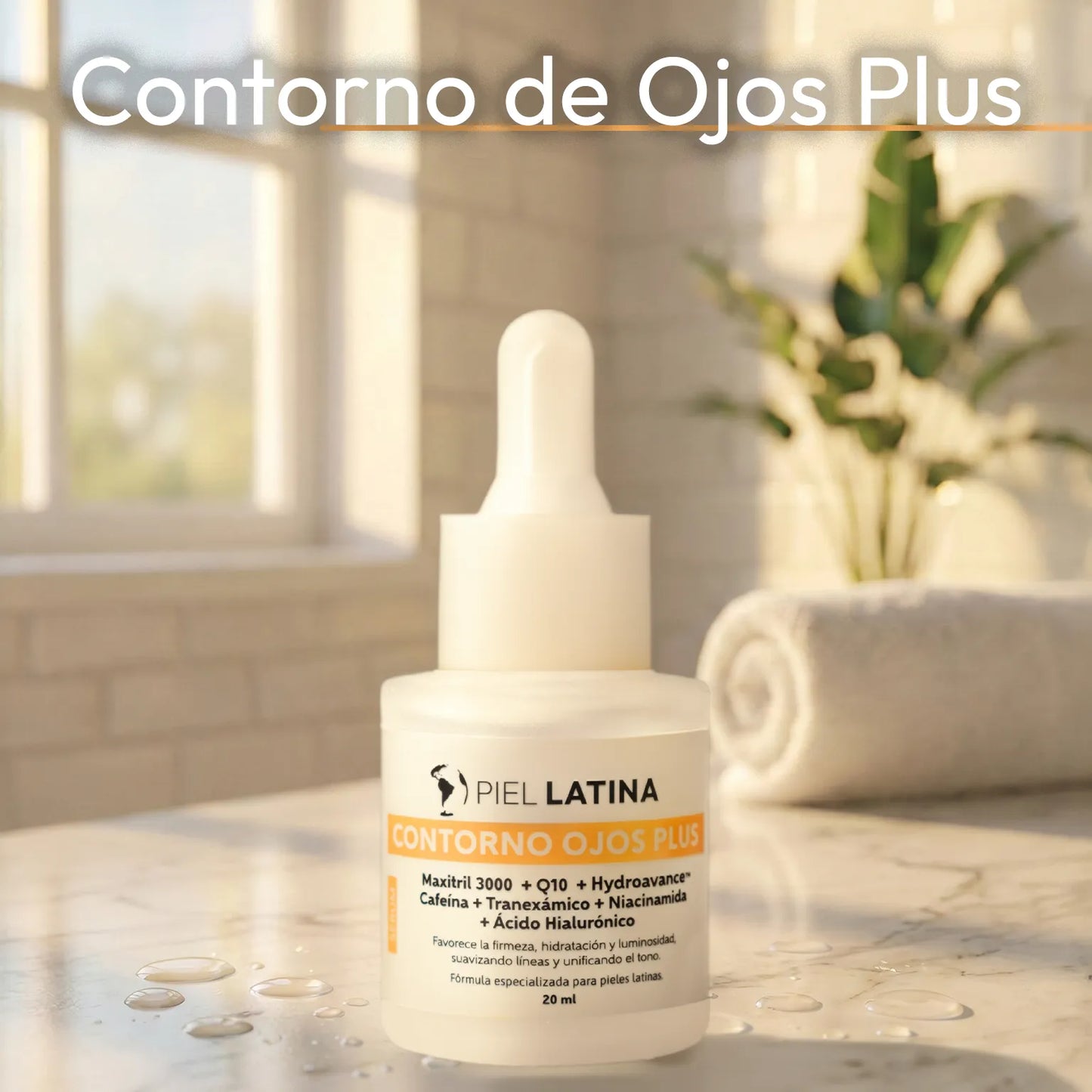 SÉRUM CONTORNO DE OJOS PLUS - BIOTECNOLOGÍA + PÉPTIDOS
