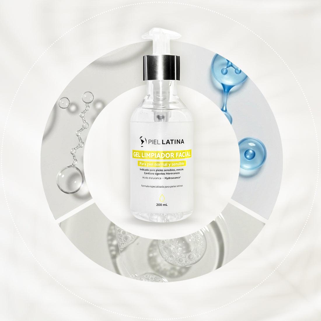 GEL LIMPIADOR FACIAL PIEL NORMAL Y SENSIBLE